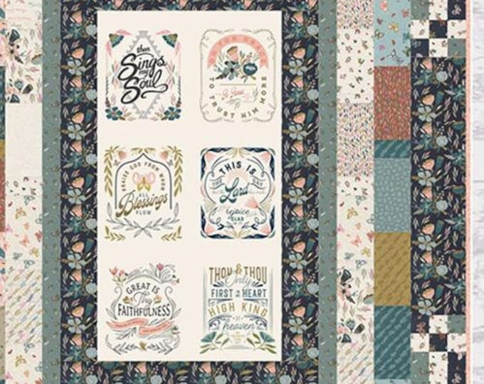 Praise Quilt Pattern Featuring Songbook A New Page by Fancy That Design ...