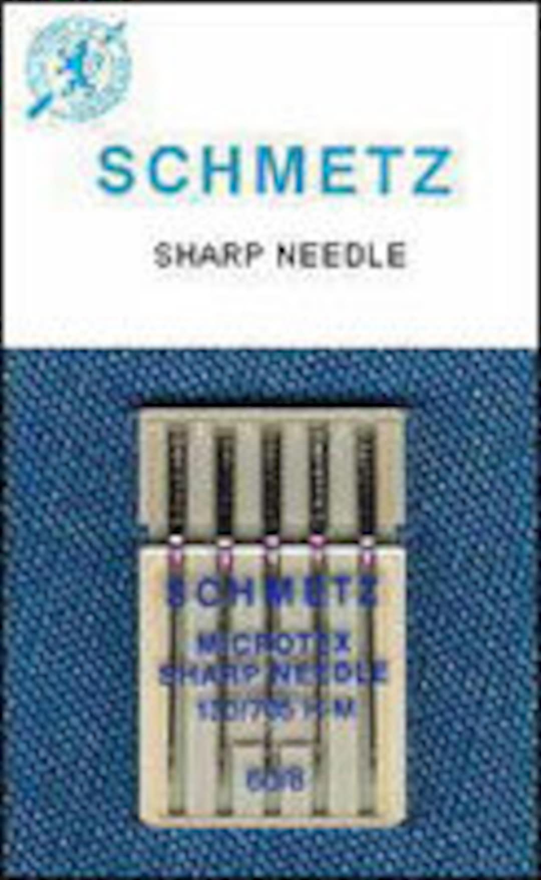 Schmetz Microtex Sharp Sewing Machine Needles. Size 14/90 5 Count. 1731 Etsy