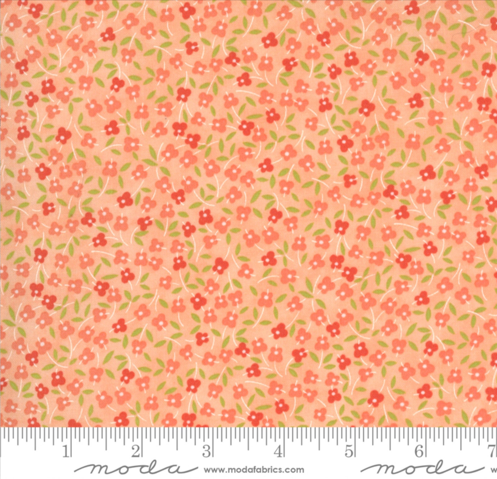 Strawberries and Rhubarb Yardage by Fig Tree & Co. for Moda Fabrics ...