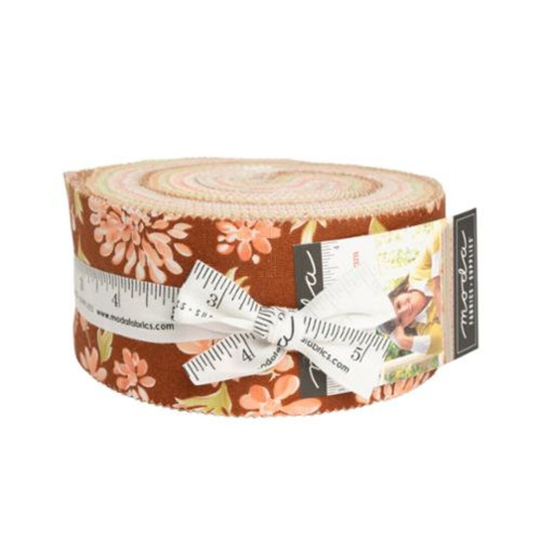 Cinnamon and Cream Jelly Roll by Fig Tree & Co for Moda Fabrics 20450JR ...