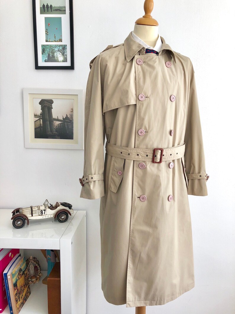 made in the 1990s Man coat brand PULL /& BEAR in khaki