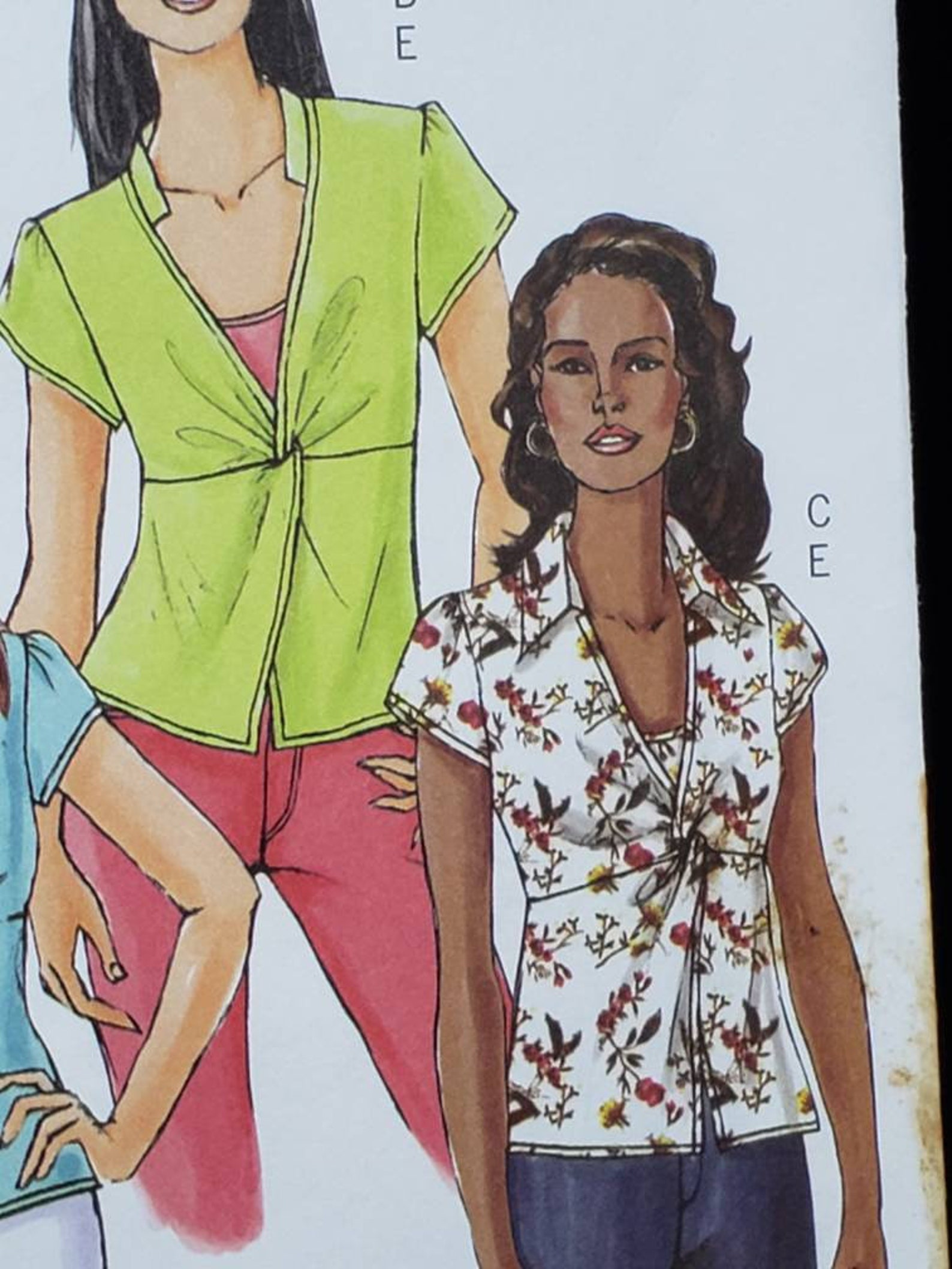 New Butterick Misses' Top And Camisole Sewing Pattern. - Etsy 日本