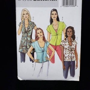 New Butterick Misses' Top And Camisole Sewing Pattern. Size 8-14