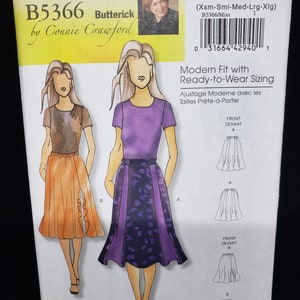 New Butterick Misses&#39; Skirt Pattern