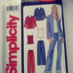 Simplicity It&#39;s So Easy Shirt , Pants , and top in sizes 10-22
