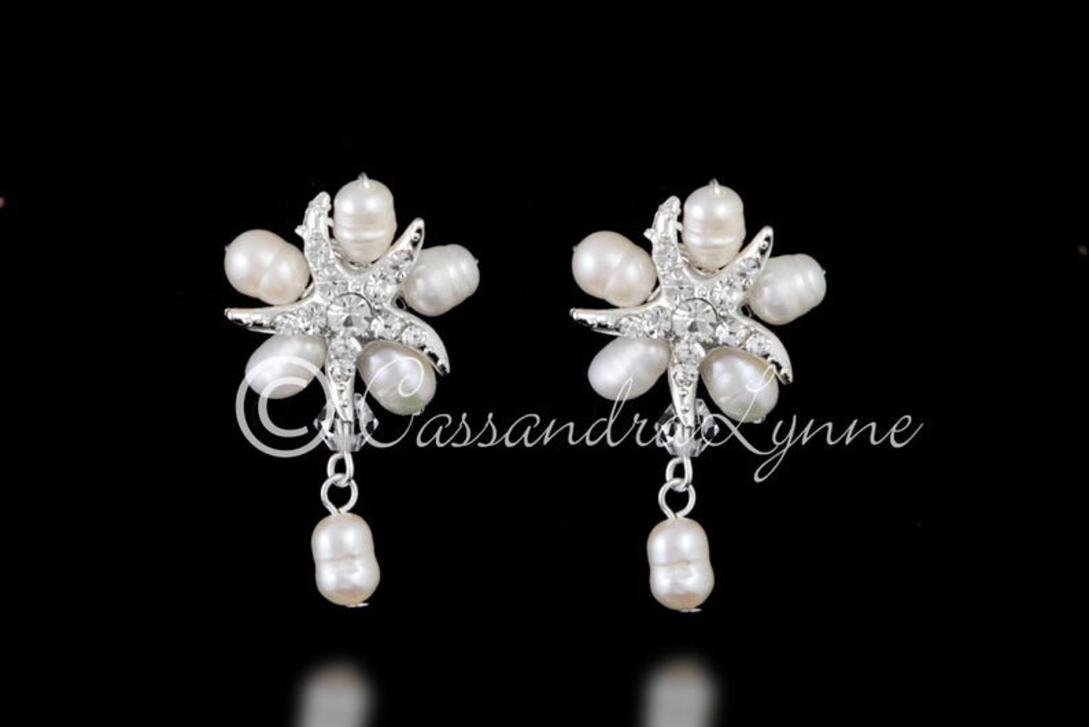 Nerissa Starfish Jewelry Set (Necklace & Earrings)