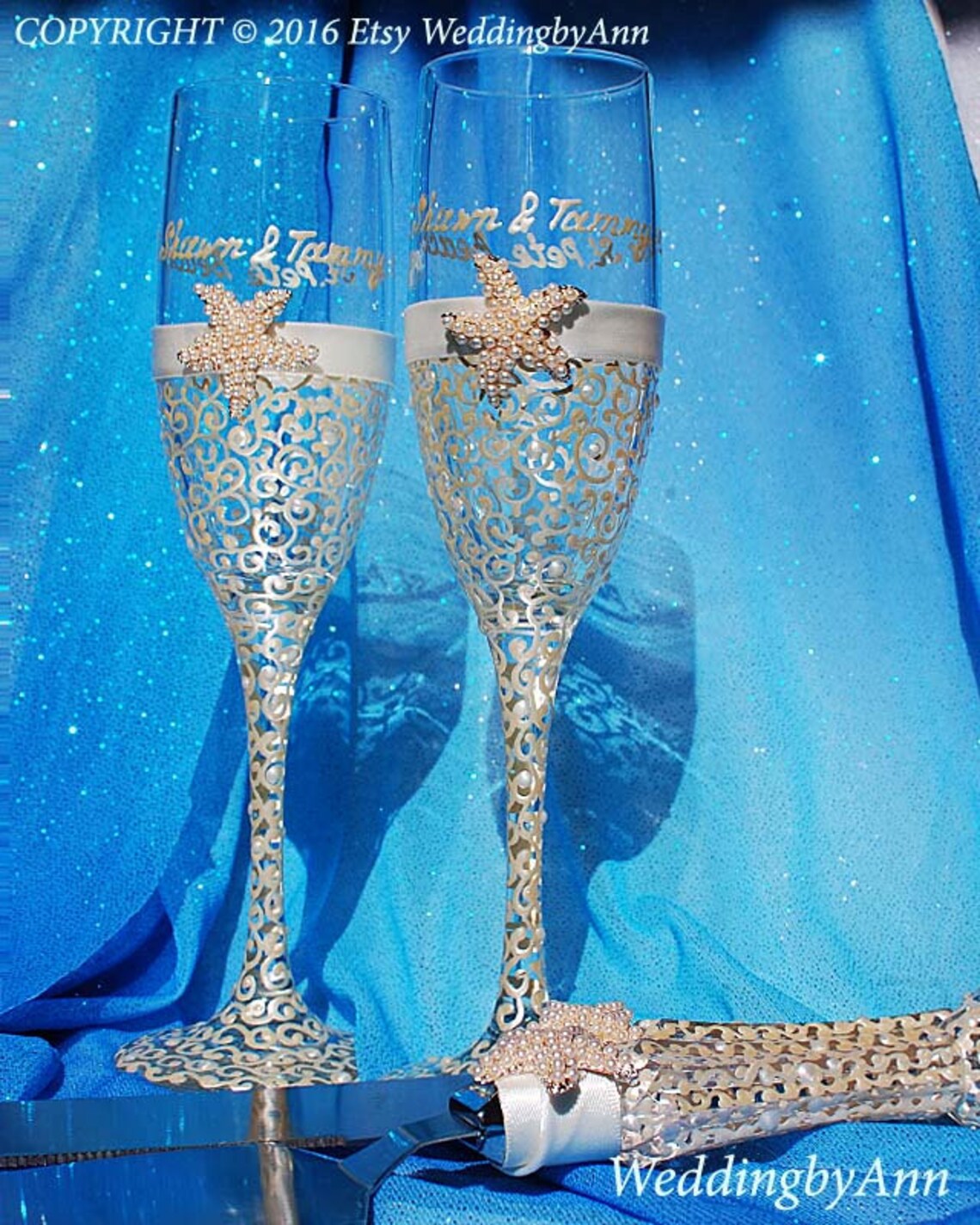 Ivory Cake Serving Set Wedding Cake and Knife Serving Set Etsy