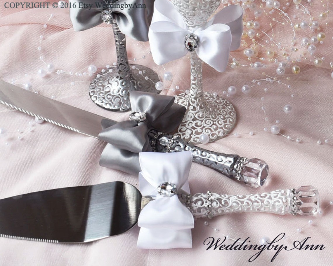 Burgundy and Black Wedding Cake Serving Set Wedding Cake and Etsy