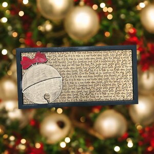 Stojak i ramka na tekst piosenki - Jingle Bells - TYLKO PLIK CYFROWY