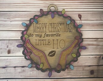 Favorite Ho Ornament - 3 versions - DIGITAL FILE ONLY