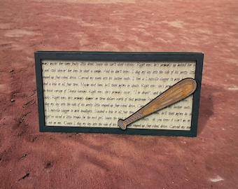 Song Lyric Stand and Frame - Before He Cheats - DIGITAL FILE ONLY