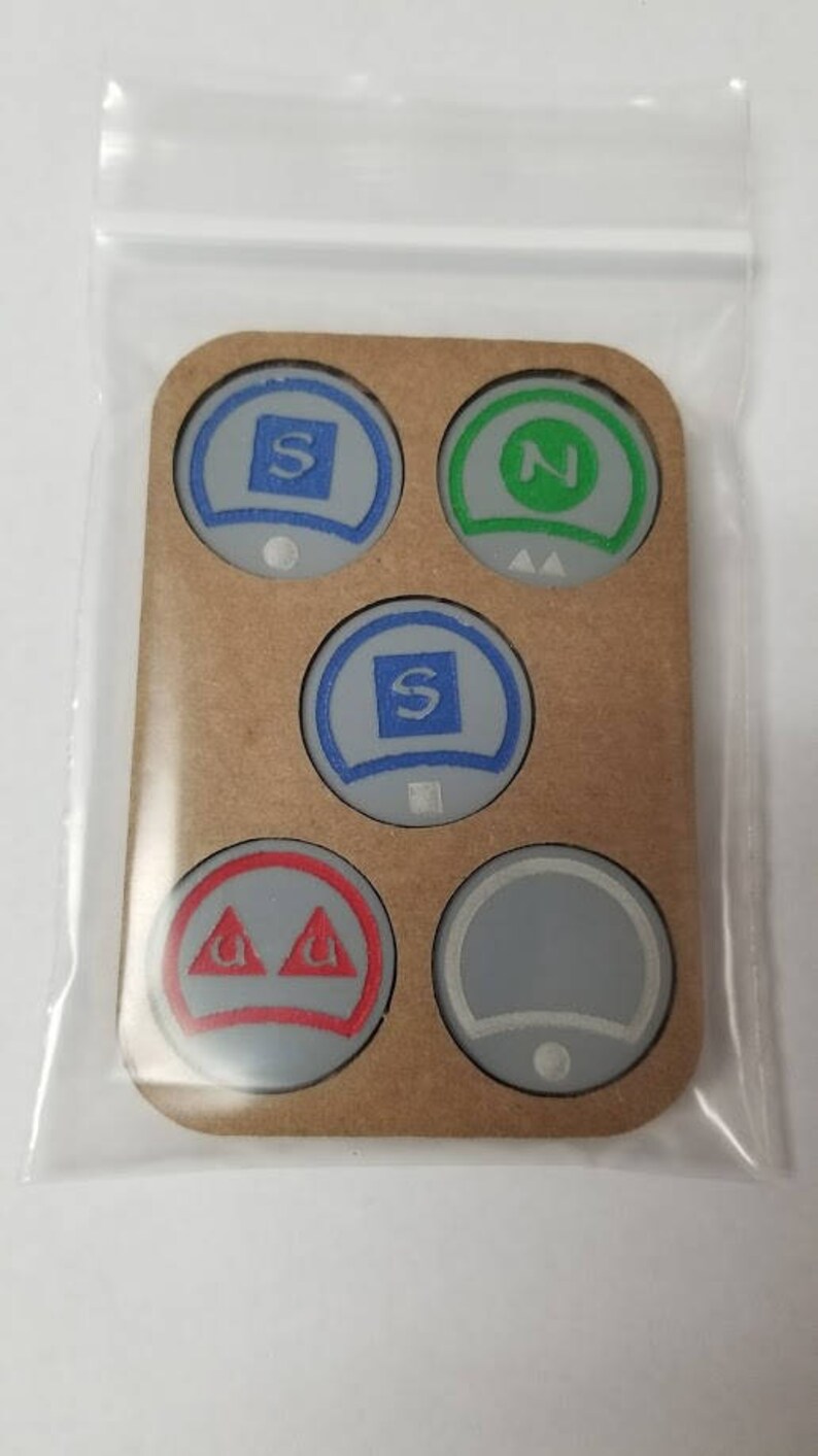 Acrylic Runes for use with Runewars image 0
