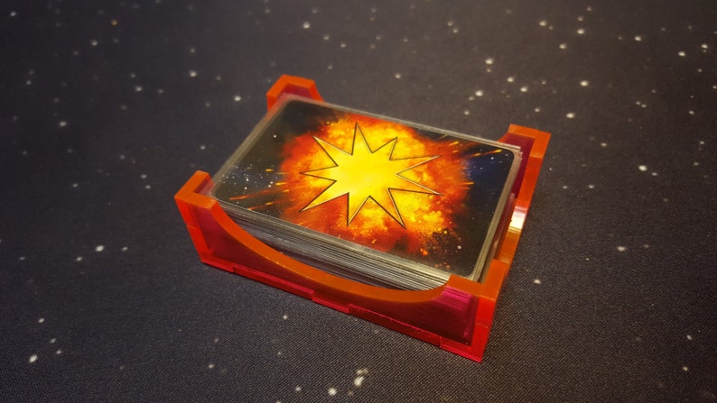 Acrylic Deck Box  Damage Deck image 1