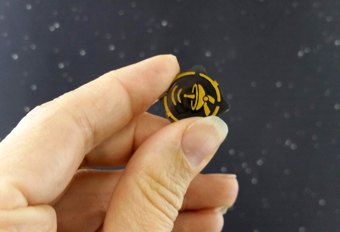 Passive Sensors Tokens 5 for Use With Xwing Miniatures 2.0 Etsy