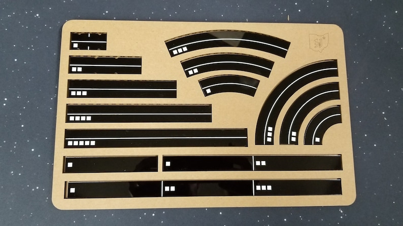 Range Pip Lettering Templates and Range Rulers With