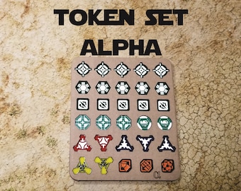 Token Set Alpha for use with Star Wars: Legion