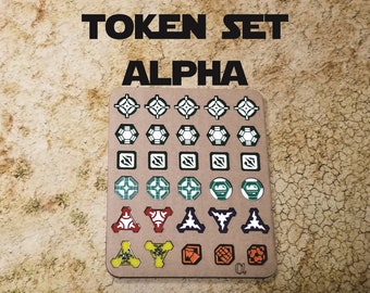 Token Set Alpha for use with Star Wars: Legion
