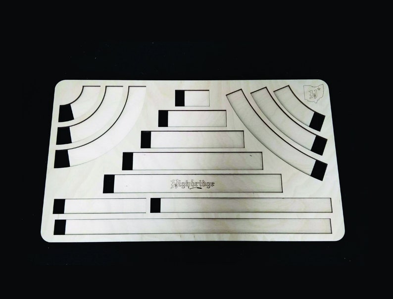 Xwing Maneuver template tray Games Plus size Etsy