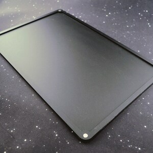 All Acrylic token tray for use with X-wing Miniatures Game (matte black)