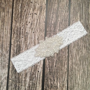 Pearl headband, white headband, flower girl headband, wedding headband, dressy headband, formal headband, baby headband, flower girl