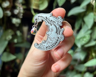 The Man in the moon pin