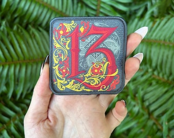 Illuminated 13 patch
