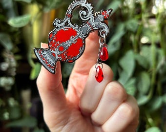 Vampire Pitcher pin