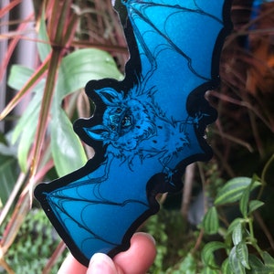 Blue Bat sticker