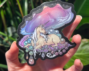 Pearl Unicorn Sticker