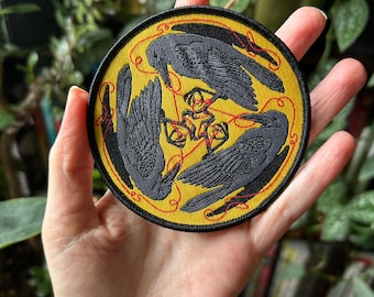 Raven Red Thread patch