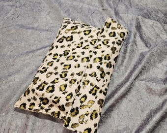 Cheetah print book cover