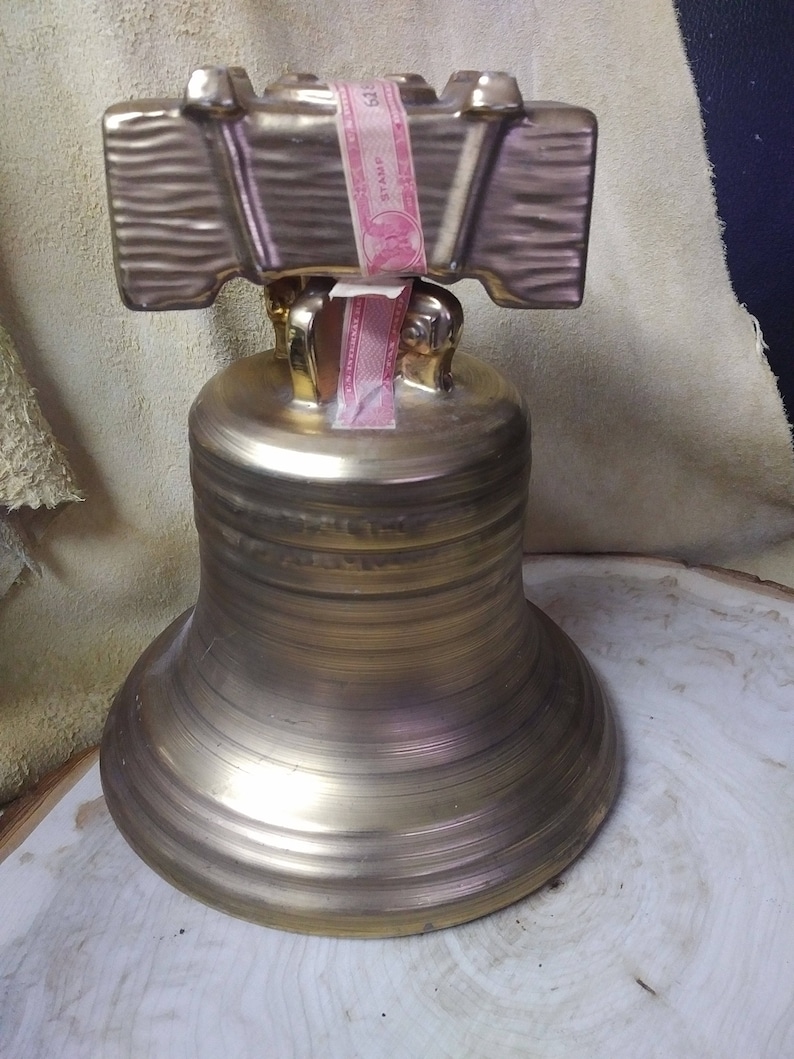 Jim Beam 1976 Liberty Bell whiskey decanter Etsy