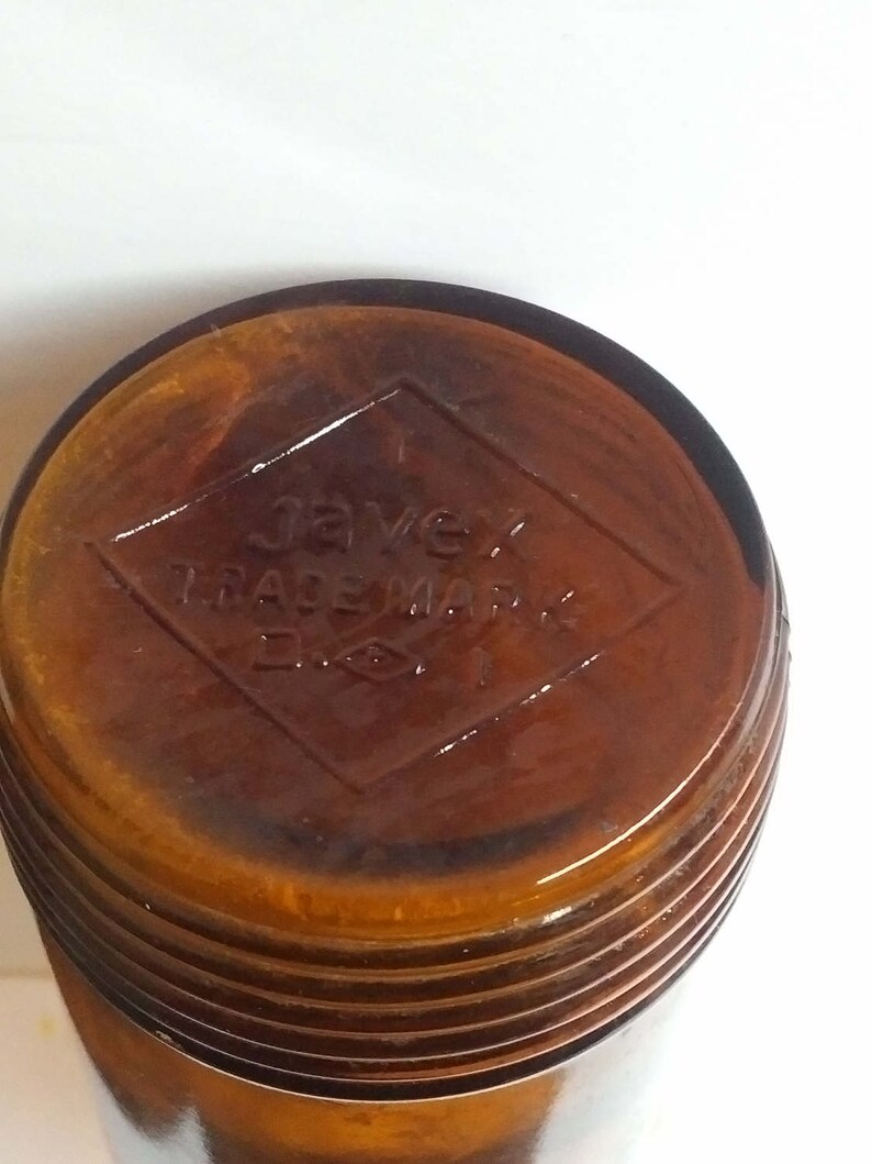 Javex Bleach embossed bottle Etsy