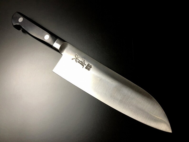 Japanese Chef's Knife ARITSUGU Santoku Alloy Carbon Steel Etsy