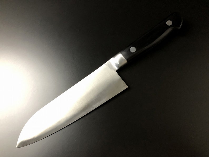 Japanese Chef's Knife ARITSUGU Santoku Alloy Carbon Steel Etsy