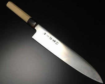 ARITSUGU AUS-10 Steel Gyuto Kitchen Chef Japanese Knife 210 mm 8.26" AT073as