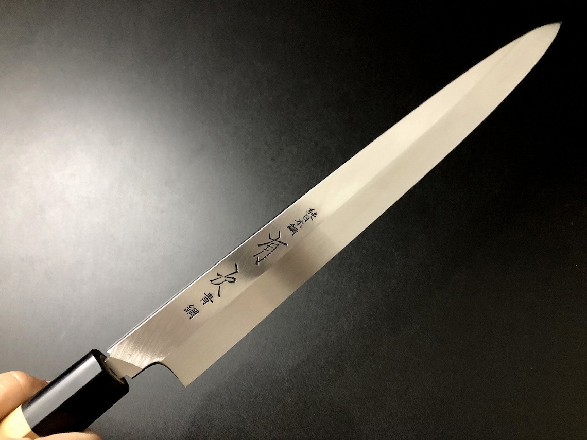 Japan Knife Aritsugu Chef Knife Yanagi Knife Honyaki Sushi Etsy