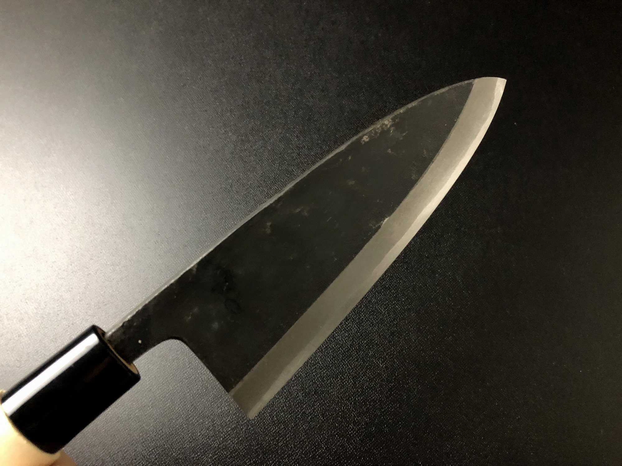 Japan Knife Aritsugu Chef Knife Black Deba Knife Sword Gift White Steel