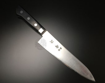 Japanese Chef Knife Aritsugu Gyuto 180 mm 7.08" Stainless Steel Personalized Name
