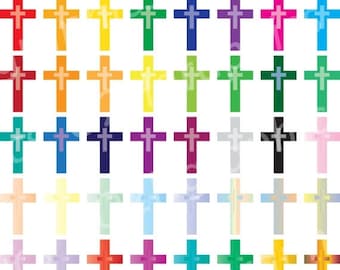 Cross Clipart, Church Clip art, Pascua, Vector Clipart, Digital Scrapbooking, Graphic Artwork, PNG & Jpeg, Digital Clipart, Com