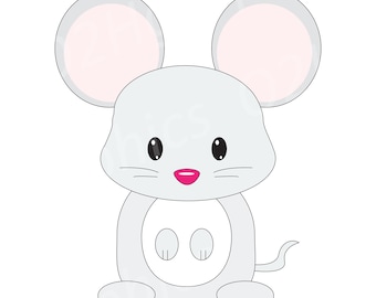 Maus Clipart, Maus Clipart, Ratte Clipart, Nager Clipart, Tier Clipart, Vektor Clipart, Grafik Kunstwerk, PNG, Jpeg, SVG, kommerzielle Nutzung