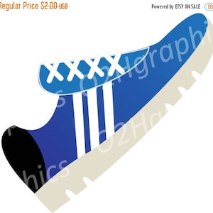 Sneaker Clipart, Running Shoes Clip Art, Vector Clipart, Digital Scrapbooking, Graphic Artwork, PNG, Jpeg, SVG, Digital Clipart, Commerical