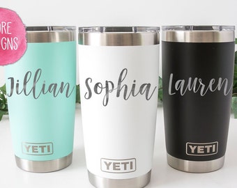 Personalized Travel Mug, Bridesmaid Gift, Personalized Coffee Mug, Custom Mug, Tumbler, Mugs With Sayings, Girlfriend Gift, YT100