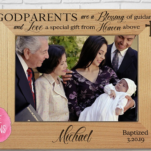 Godparent Frame Etsy