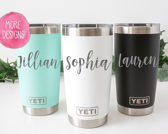 Personalized Tumblers, Insulated Tumbler, Engraved Cup, Custom Tumbler, Travel Mug, Personalized Gift for Mom, Personalized Coffee Cup YT100