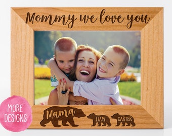 mama bear picture frame