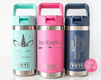 Personalised kids water bottle, Yeti® Jr.® 12 oz tumbler