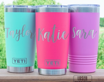 Personalized Insulated Tumbler: Engraved Stainless Steel Travel Mug