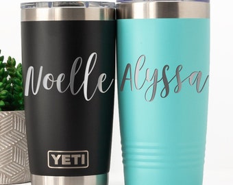 Personalized Travel Tumbler, Insulated Travel Mug, Yeti® Tumbler, Laser Engraved Tumbler, Polar Camel Tumbler
