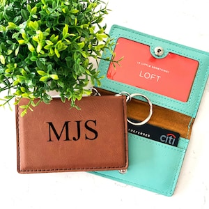 Key Pouch Monogram - Keychain Wallet, ID Cardholder